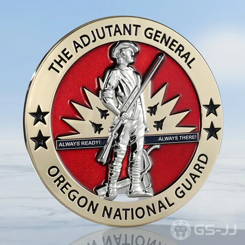 Oregon National Guard Adjutant General Army Challenge Coin Oregon National Guard Adjutant General Army Challenge Coin