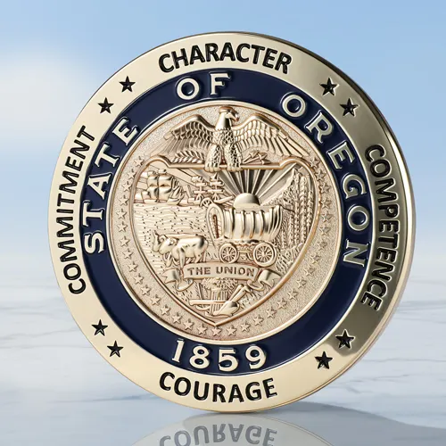 Oregon National Guard Adjutant General Army Challenge Coin