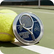 Courage Ace Tennis Commemorative Coin