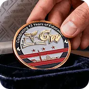 GW Custom Honor Coins For Sale