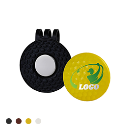 Custom Golf Ball Marker with Black Hat Clip