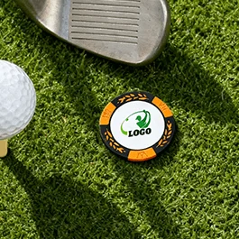 Custom Vibrant Color Golf Chip Coin