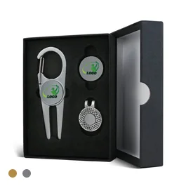 Deluxe Golf Divot Tool Set with Ball Markers Deluxe Golf Divot Tool Set with Ball Markers