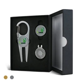 Deluxe Golf Divot Tool Set with Ball Markers