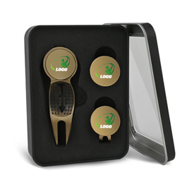 Premium Golf Divot Tool and Ball Marker Gift Set