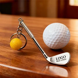 Promotional Golf Clubs Keychains