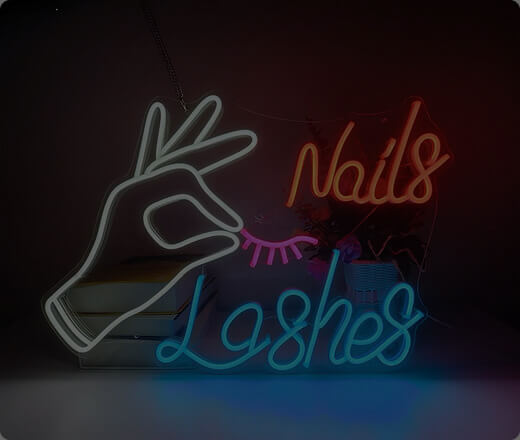 neon business signs for nail shop 2056n7c64y