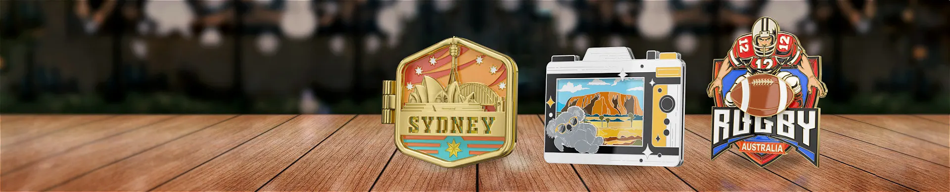 Custom Enamel Pins in Australia