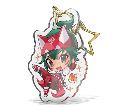 Personalised Acrylic Dog Keyrings