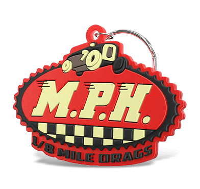 Custom Rubber Keyrings