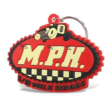 Custom Rubber Keyrings