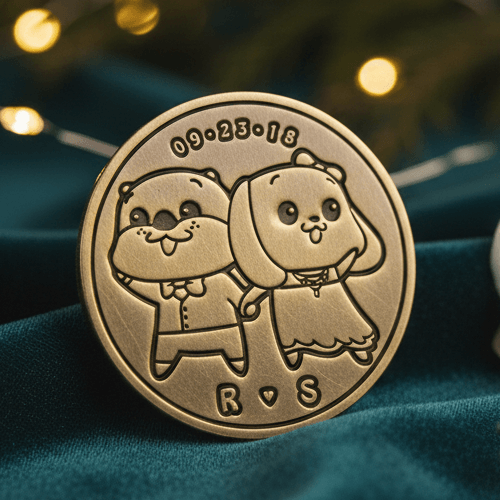 R S Wedding Enamel Coins R S Wedding Enamel Coins