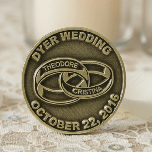 Wedding Commemoration Custom Coins Wedding Commemoration Custom Coins