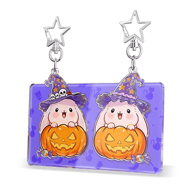 Acrylic Couple Keyrings