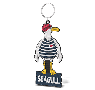 custom embroidered personalised keyrings