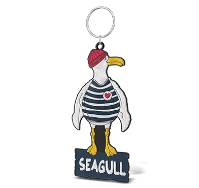 custom embroidered personalised keyrings