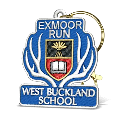 cool design embroidered keyrings