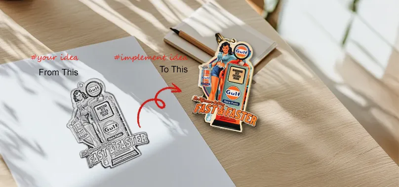 3 days metal printing keychains