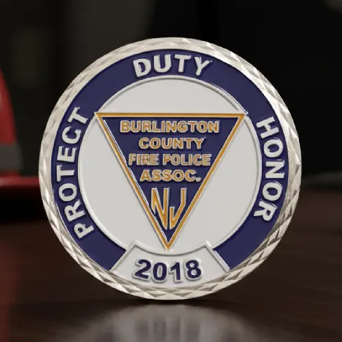 Custom Fire Police Challenge Coins Custom Fire Police Challenge Coins