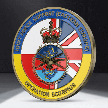 Custom Military Challenge Coins in the UK