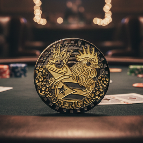 Custom Poker Chip Challenge Coins