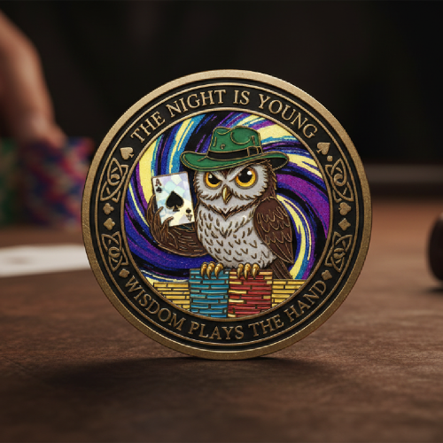 Custom Poker Chip Challenge Coins