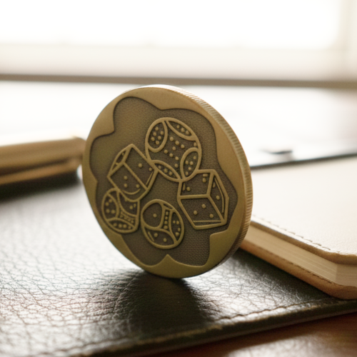 Poker Chip Challenge Coins