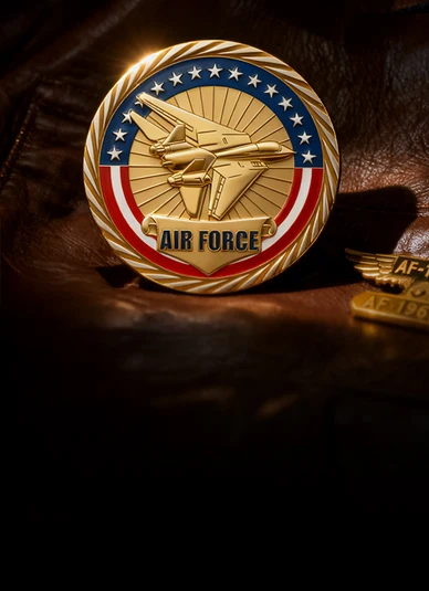Air Force Military Metal Challenge Coins