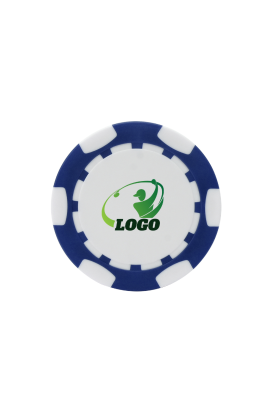 ABS Stylish Colorful Custom Golf Poker Chip Dark Blue