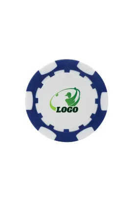 ABS Stylish Colorful Custom Golf Poker Chip Dark Blue ABS Stylish Colorful Custom Golf Poker Chip Dark Blue