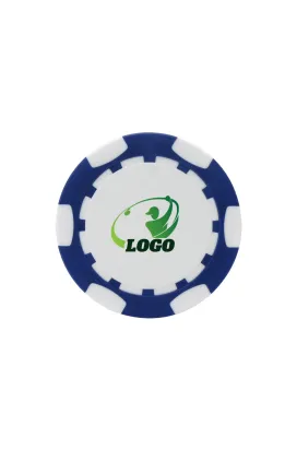 ABS Stylish Colorful Custom Golf Poker Chip Dark Blue
