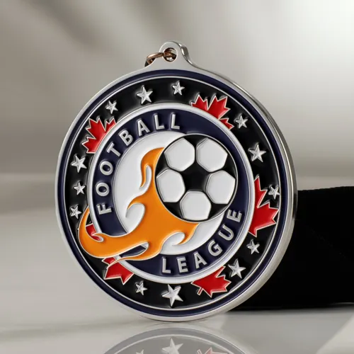 Custom Football League Medal