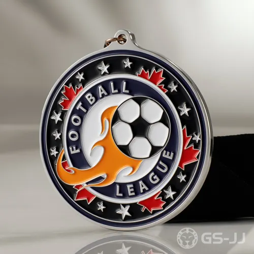 Custom Football League Medal Custom Football League Medal