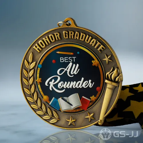 Honor Graduate Best All Rounder Custom Medal Honor Graduate Best All Rounder Custom Medal