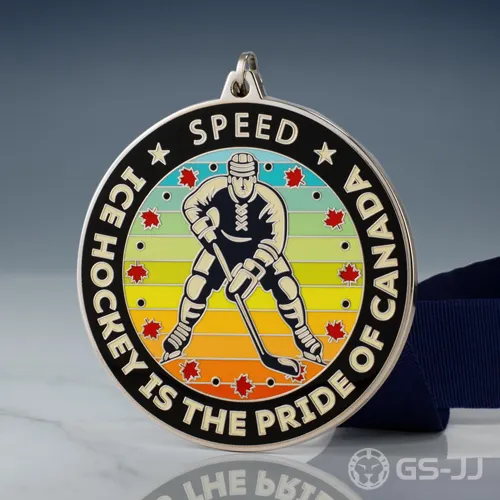 Ice Hockey Pride Custom Medal Ice Hockey Pride Custom Medal