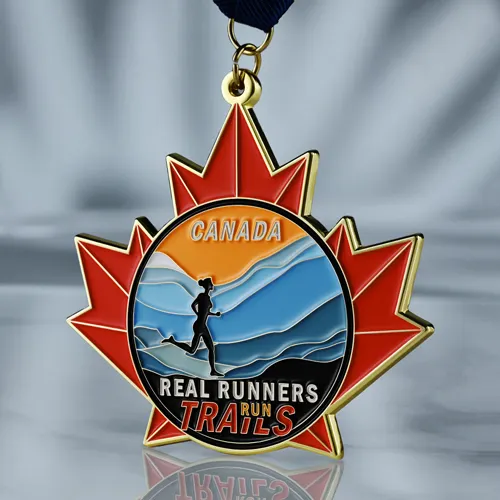 Trails Real Runner Custom Medal Trails Real Runner Custom Medal
