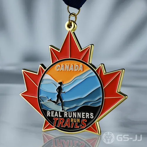 Trails Real Runner Custom Medal Trails Real Runner Custom Medal