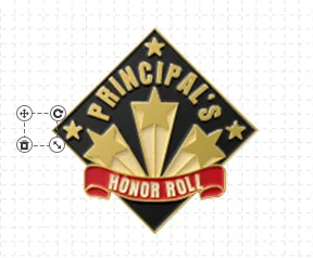 Awards Enamel Pin Template