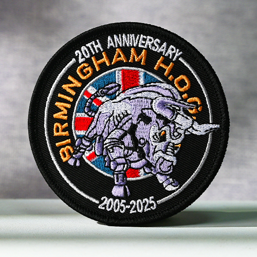 Birmingham Anniversary Custom Embroidered Patches