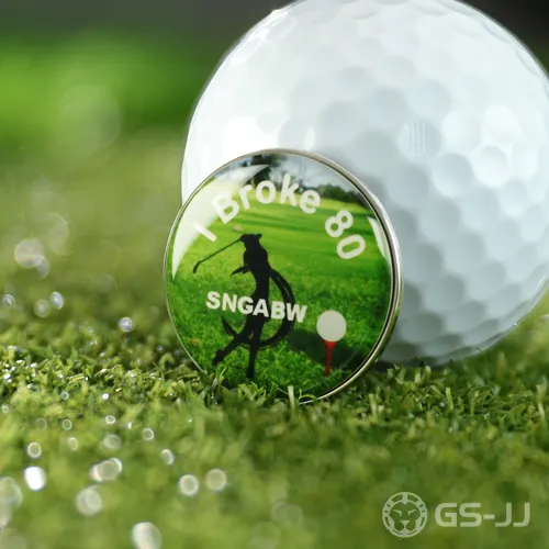 Broke 80 Commemorative Golf Ball Markers Broke 80 Commemorative Golf Ball Markers