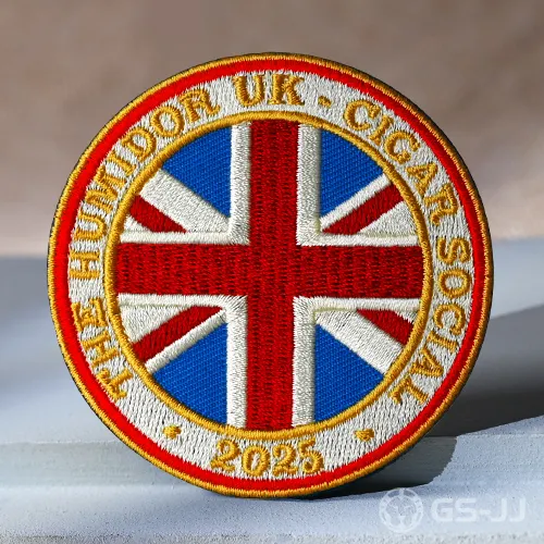 Cigar Social Custom Embroidered Patches Cigar Social Custom Embroidered Patches