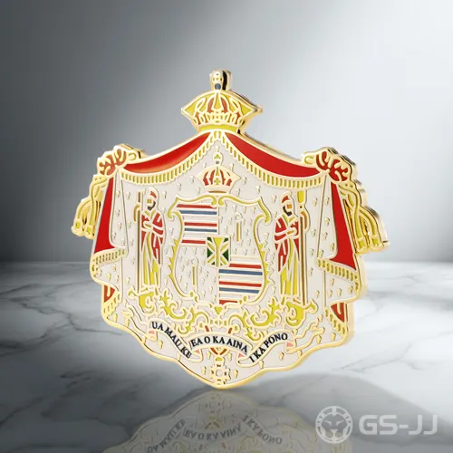 Crown Shield Enamel Pin Badges Crown Shield Enamel Pin Badges