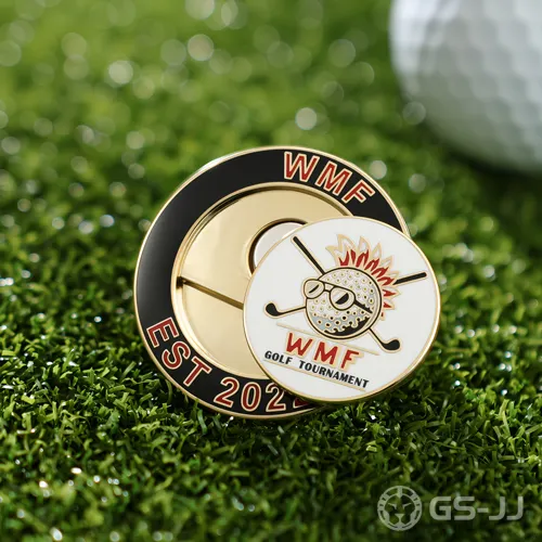 Custom 2022 Tournament Golf Ball Marker Custom 2022 Tournament Golf Ball Marker