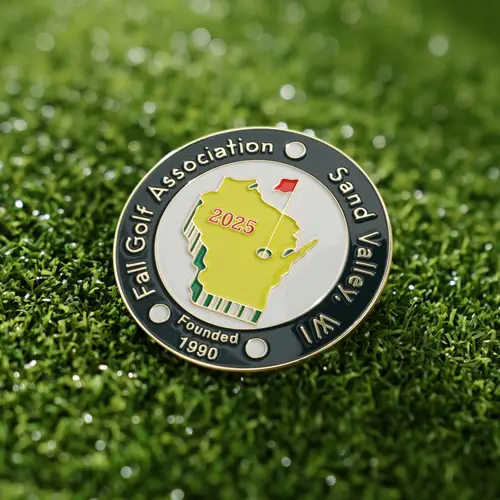 Custom 2025 FGA Sand Valley Golf Ball Markers