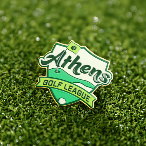Custom Athens Golf League Ball Markers