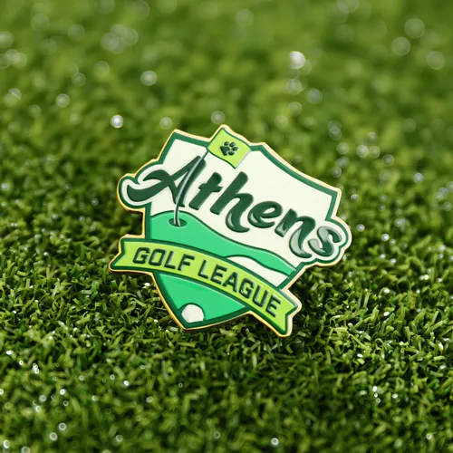 Custom Athens Golf League Ball Markers Custom Athens Golf League Ball Markers
