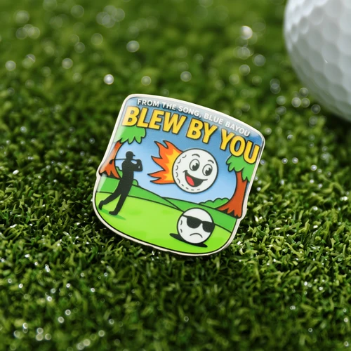Custom Blew By You Cartoon Golf Ball Markers Custom Blew By You Cartoon Golf Ball Markers