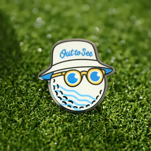 Custom Far Seeing Explorer Golf Ball Markers