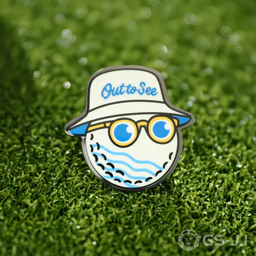 Custom Far Seeing Explorer Golf Ball Markers Custom Far Seeing Explorer Golf Ball Markers