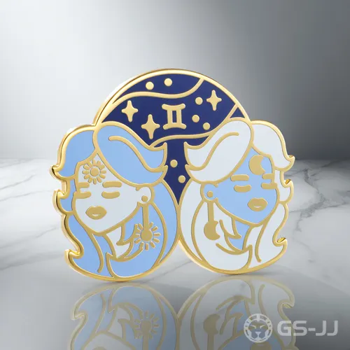 Custom Gemini Enamel Badges Custom Gemini Enamel Badges